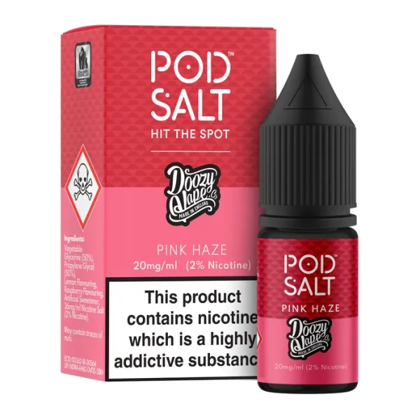 Pink Haze 5PCS Box 10ml 20mg Pod Salt Fusions