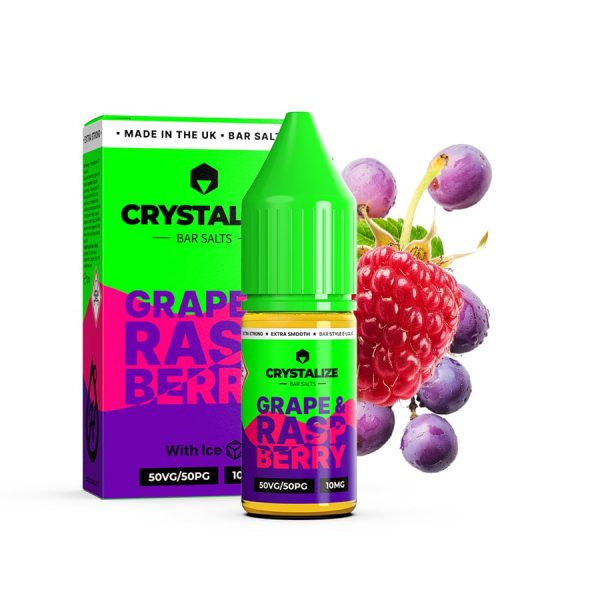 Grape & Raspberry 20mg 10ml Crystalize Driphack