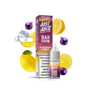 BLACKCURRANT LEMONADE 20mg 10ml BAR Just Juice