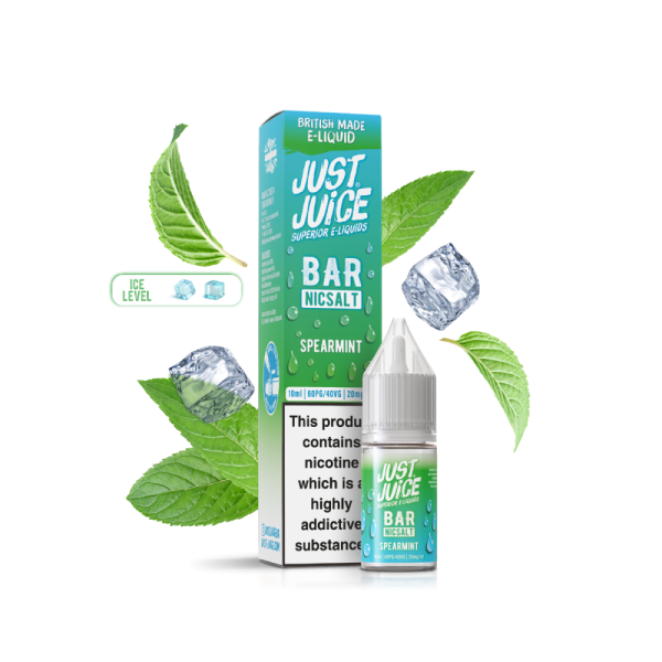 SPEARMINT 20mg 10ml BAR Just Juice