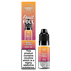 Mango Passion 20mg 10ml Bar Salt Dinner Lady