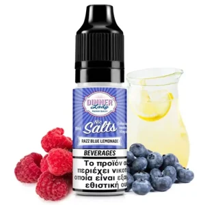 Razz Blue Lemonade 20mg 10ml Bar Salt Dinner Lady