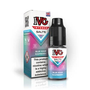 Blue Sour Raspberry 10ML 20MG IVG INTENSE SALTS