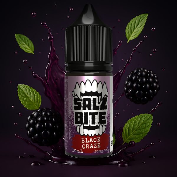BLACK CRAZE 10ml 50mg Salz Bite