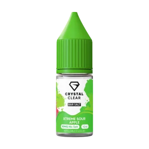 Xtreme Sour Apple 20mg Crystal Clear