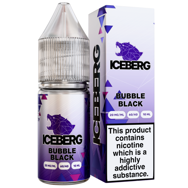 Bubble Black 20mg Iceberg Salts